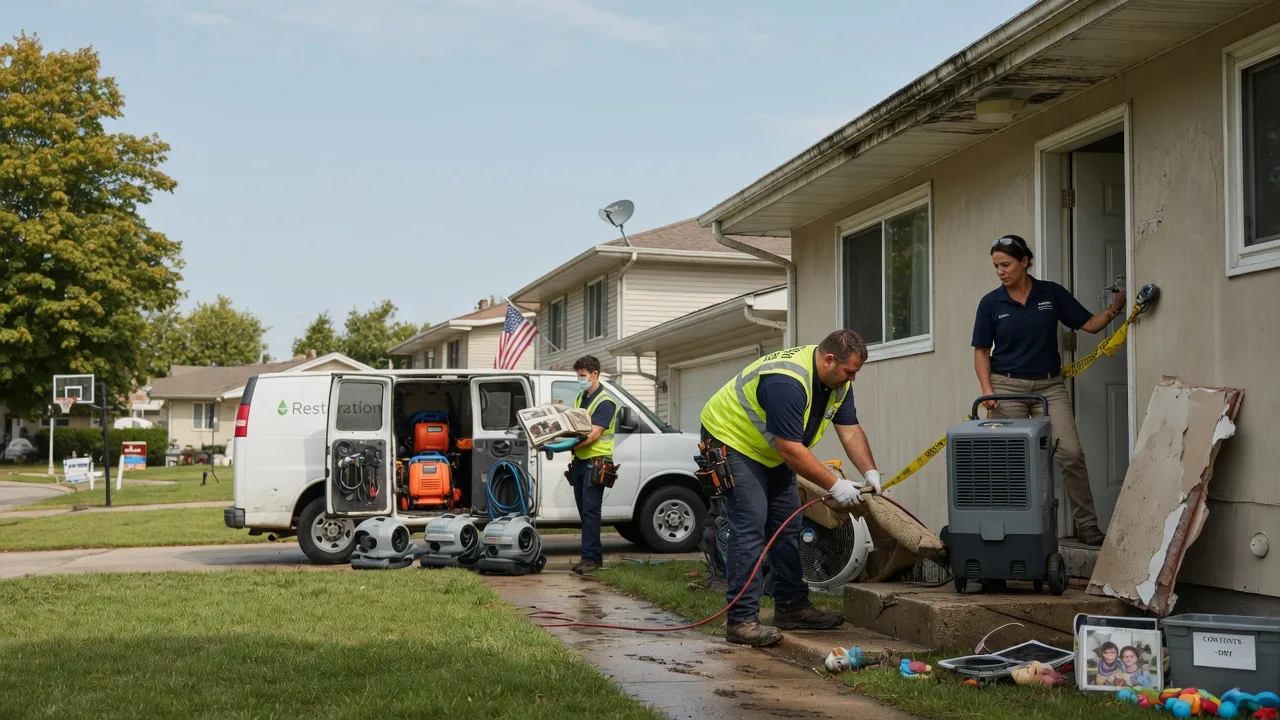Water Damage Restoration in Westerville, NE near me